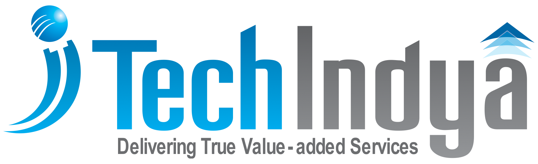 tech indya it services company logo hyderabad india